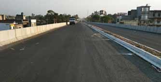 Pukhrayan-Ghatampur-Bindki Road (S.H.-46)